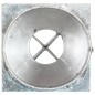 vidaXL Erdspieße 2 Stk. Silbern 8x61 cm Verzinkter Stahl vidaXL Erdspieße 2 Stk. Silbern 8x61 cm Verzinkter Stahl