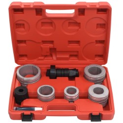 vidaXL 8-tlg. Rohraufweiter-Set Kohlenstoffstahl und Aluminium