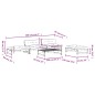 vidaXL 5-tlg. Garten-Lounge-Set mit Kissen Schwarz Massivholz vidaXL 5-tlg. Garten-Lounge-Set mit Kissen Schwarz Massivholz