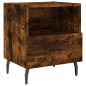 vidaXL Nachttische 2 Stk. Räuchereiche 40x35x47,5 cm Holzwerkstoff vidaXL Nachttische 2 Stk. Räuchereiche 40x35x47,5 cm Holzwerkstoff