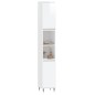 vidaXL Badschrank Hochglanz-Weiß 30x30x190 cm Holzwerkstoff vidaXL Badschrank Hochglanz-Weiß 30x30x190 cm Holzwerkstoff