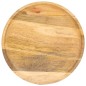 vidaXL Runder Beistelltisch 43 x 43 x 66 cm Massivholz Mango vidaXL Runder Beistelltisch 43 x 43 x 66 cm Massivholz Mango