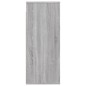 vidaXL Wandschrank Grau Sonoma 80x33x80 cm Holzwerkstoff vidaXL Wandschrank Grau Sonoma 80x33x80 cm Holzwerkstoff
