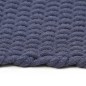 vidaXL Teppich Rechteckig Marineblau 200x300 cm Baumwolle vidaXL Teppich Rechteckig Marineblau 200x300 cm Baumwolle
