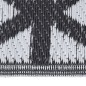 vidaXL Outdoor-Teppich Schwarz 140x200 cm PP vidaXL Outdoor-Teppich Schwarz 140x200 cm PP