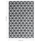 vidaXL Outdoor-Teppich Schwarz 140x200 cm PP vidaXL Outdoor-Teppich Schwarz 140x200 cm PP