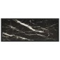 vidaXL TV-Schrank Schwarz mit Schwarzer Marmor-Optik Glas 100x40x40 cm vidaXL TV-Schrank Schwarz mit Schwarzer Marmor-Optik Glas 100x40x40 cm