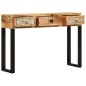 vidaXL Konsolentisch 110 x 30 x 76 cm Mangoholz Massiv vidaXL Konsolentisch 110 x 30 x 76 cm Mangoholz Massiv