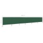 vidaXL 6-teiliges Windschutzgewebe 800 x 120 cm Grün vidaXL 6-teiliges Windschutzgewebe 800 x 120 cm Grün