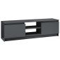 vidaXL TV-Schrank Hochglanz-Grau 120x30x35,5 cm Holzwerkstoff vidaXL TV-Schrank Hochglanz-Grau 120x30x35,5 cm Holzwerkstoff
