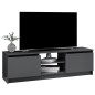 vidaXL TV-Schrank Hochglanz-Grau 120x30x35,5 cm Holzwerkstoff vidaXL TV-Schrank Hochglanz-Grau 120x30x35,5 cm Holzwerkstoff
