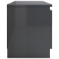 vidaXL TV-Schrank Hochglanz-Grau 120x30x35,5 cm Holzwerkstoff vidaXL TV-Schrank Hochglanz-Grau 120x30x35,5 cm Holzwerkstoff