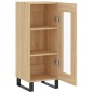 vidaXL Sideboard Sonoma-Eiche 34,5x34x90 cm Holzwerkstoff vidaXL Sideboard Sonoma-Eiche 34,5x34x90 cm Holzwerkstoff