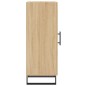 vidaXL Sideboard Sonoma-Eiche 34,5x34x90 cm Holzwerkstoff vidaXL Sideboard Sonoma-Eiche 34,5x34x90 cm Holzwerkstoff