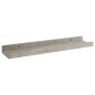 vidaXL Wandregale 4 Stk. Betongrau 40x9x3 cm vidaXL Wandregale 4 Stk. Betongrau 40x9x3 cm