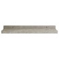 vidaXL Wandregale 4 Stk. Betongrau 40x9x3 cm vidaXL Wandregale 4 Stk. Betongrau 40x9x3 cm
