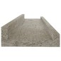 vidaXL Wandregale 4 Stk. Betongrau 40x9x3 cm vidaXL Wandregale 4 Stk. Betongrau 40x9x3 cm