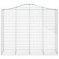 vidaXL Gabionen mit Hochbogen 14Stk. 200x50x160/180cm Verzinktes Eisen vidaXL Gabionen mit Hochbogen 14Stk. 200x50x160/180cm Verzinktes Eisen