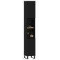 vidaXL Badschrank Schwarz 30x30x190 cm Holzwerkstoff vidaXL Badschrank Schwarz 30x30x190 cm Holzwerkstoff