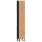 vidaXL Badschrank Schwarz 30x30x190 cm Holzwerkstoff vidaXL Badschrank Schwarz 30x30x190 cm Holzwerkstoff