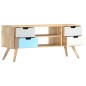 vidaXL TV-Schrank 110×35×48 cm Massivholz Mango vidaXL TV-Schrank 110×35×48 cm Massivholz Mango