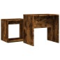 vidaXL Satztische 2 Stk. Räuchereiche Holzwerkstoff vidaXL Satztische 2 Stk. Räuchereiche Holzwerkstoff