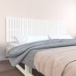 vidaXL Wand-Kopfteil Weiß 204x3x60 cm Massivholz Kiefer vidaXL Wand-Kopfteil Weiß 204x3x60 cm Massivholz Kiefer