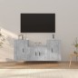 vidaXL 3-tlg. TV-Schrank-Set Betongrau Holzwerkstoff vidaXL 3-tlg. TV-Schrank-Set Betongrau Holzwerkstoff