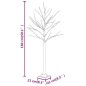 vidaXL LED-Birke Warmweiß 72 LEDs 150 cm vidaXL LED-Birke Warmweiß 72 LEDs 150 cm