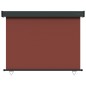 vidaXL Balkon-Seitenmarkise 122x250 cm Braun vidaXL Balkon-Seitenmarkise 122x250 cm Braun