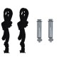 vidaXL Balkon-Seitenmarkise 122x250 cm Braun vidaXL Balkon-Seitenmarkise 122x250 cm Braun