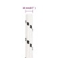 vidaXL Arbeitsseil Weiß 18 mm 50 m Polyester vidaXL Arbeitsseil Weiß 18 mm 50 m Polyester