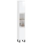 vidaXL Badschrank Hochglanz-Weiß 30x30x190 cm Holzwerkstoff vidaXL Badschrank Hochglanz-Weiß 30x30x190 cm Holzwerkstoff