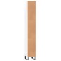 vidaXL Badschrank Hochglanz-Weiß 30x30x190 cm Holzwerkstoff vidaXL Badschrank Hochglanz-Weiß 30x30x190 cm Holzwerkstoff