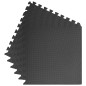 vidaXL Bodenmatten 6 Stk. 2,16 m² EVA-Schaumstoff Schwarz vidaXL Bodenmatten 6 Stk. 2,16 m² EVA-Schaumstoff Schwarz
