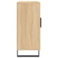 vidaXL Sideboard Sonoma-Eiche 90x34x80 cm Holzwerkstoff vidaXL Sideboard Sonoma-Eiche 90x34x80 cm Holzwerkstoff