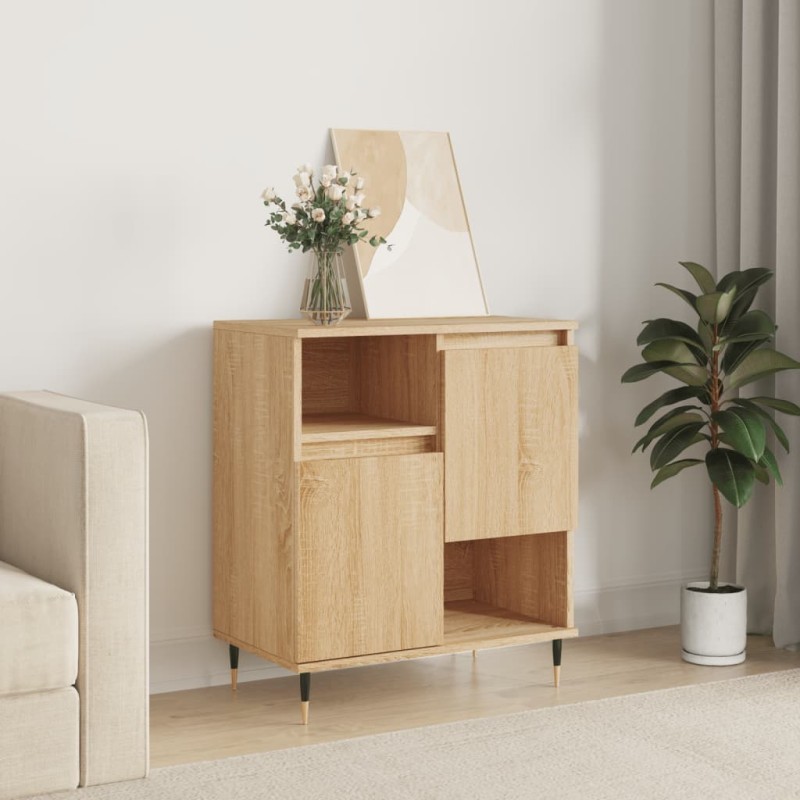 vidaXL Sideboard Sonoma-Eiche 60x35x70 cm Holzwerkstoff vidaXL Sideboard Sonoma-Eiche 60x35x70 cm Holzwerkstoff