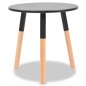 vidaXL Beistelltisch Set 2 Stk. Kiefernholz Massiv Schwarz vidaXL Beistelltisch Set 2 Stk. Kiefernholz Massiv Schwarz