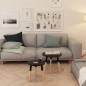 vidaXL Beistelltisch Set 2 Stk. Kiefernholz Massiv Schwarz vidaXL Beistelltisch Set 2 Stk. Kiefernholz Massiv Schwarz