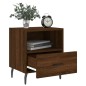 vidaXL Nachttische 2Stk. Braun Eichen-Optik 40x35x47,5cm Holzwerkstoff vidaXL Nachttische 2Stk. Braun Eichen-Optik 40x35x47,5cm Holzwerkstoff