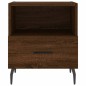 vidaXL Nachttische 2Stk. Braun Eichen-Optik 40x35x47,5cm Holzwerkstoff vidaXL Nachttische 2Stk. Braun Eichen-Optik 40x35x47,5cm Holzwerkstoff