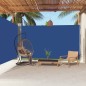 vidaXL Seitenmarkise Ausziehbar Blau 220x600 cm vidaXL Seitenmarkise Ausziehbar Blau 220x600 cm