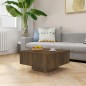 vidaXL Couchtisch Braun Eichen-Optik 60x60x31,5 cm Holzwerkstoff vidaXL Couchtisch Braun Eichen-Optik 60x60x31,5 cm Holzwerkstoff