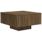 vidaXL Couchtisch Braun Eichen-Optik 60x60x31,5 cm Holzwerkstoff vidaXL Couchtisch Braun Eichen-Optik 60x60x31,5 cm Holzwerkstoff