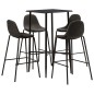 5-tlg. Bar-Set Stoff Dunkelgrau 5-tlg. Bar-Set Stoff Dunkelgrau