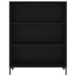 Highboard Schwarz 69,5x34x180 cm Holzwerkstoff Highboard Schwarz 69,5x34x180 cm Holzwerkstoff