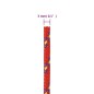 vidaXL Bootsseil Rot 3 mm 50 m Polypropylen vidaXL Bootsseil Rot 3 mm 50 m Polypropylen