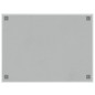 vidaXL Magnettafel Wandmontage Weiß 80x60 cm Hartglas vidaXL Magnettafel Wandmontage Weiß 80x60 cm Hartglas