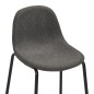 5-tlg. Bar-Set Stoff Dunkelgrau 5-tlg. Bar-Set Stoff Dunkelgrau