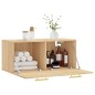 vidaXL Wandschrank Sonoma-Eiche 80x36,5x35 cm Holzwerkstoff vidaXL Wandschrank Sonoma-Eiche 80x36,5x35 cm Holzwerkstoff